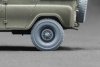 ScaleX WM 35007 UAZ 469 Ordinary wheel set (for Trumpeter) 1/35